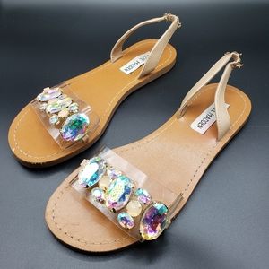 Jeweled Steve Madden Sandals